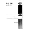 PACE MSP995 Instrukcja Obsługi